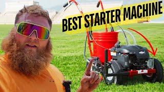 The BEST BUDGET FRIENDLY parking lot striping machines? Newstripe 4250 Airless??