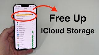 How To Free Up A TON of your iCloud Storage!!