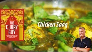 How To Make Chicken Saag (BIR) Curry House Style Curry