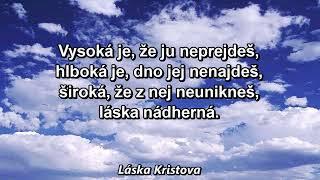 1 003g Láska Kristova