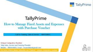 Purchase Assets and Expenses