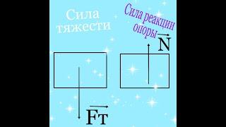 6.Силы в природе.Сила тяжести и сила реакции опоры.