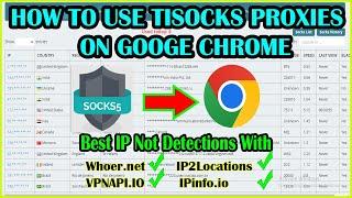 911 re Alternative || How to use TiSocks Proxies with Google Chrome || Socks5 best IP Locations