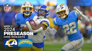 Los Angeles Rams vs. Los Angeles Chargers | 2024 Preseason Week 2 Game Highlights