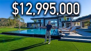 Touring a Malibu Modern Mansion on 50 Acres of Land!