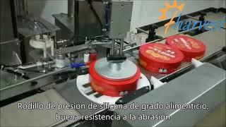 Cinta de estaño automática alrededor de la máquina de sellado para dulces orientales