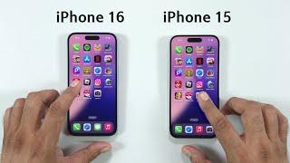 iPhone 16 vs iPhone 15 - Speed Test