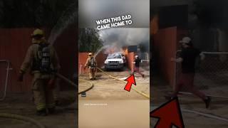 This dad saved his dog in a fire ️