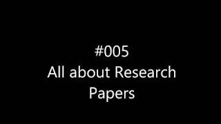 All about Research Papers | Paper Publication Explained