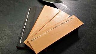 'Techniques Of Hand Stitching: Advanced Skills'- Online Fine Leathercraft Courses