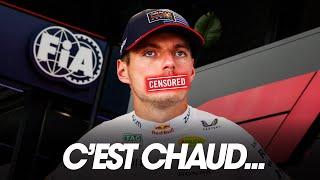  La FIA censure Max Verstappen, et c'est grave