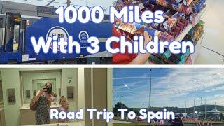 Travel Day | Driving Through France & Spain | Family of 5 | Summer Vacation