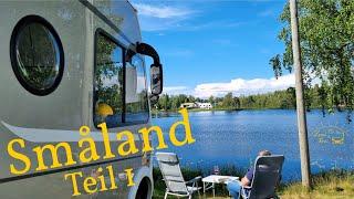 Wunderschönes Småland  | Teil 1 | Mit dem Wohnmobil in den Elchpark Markaryd  | + Stellplätze |