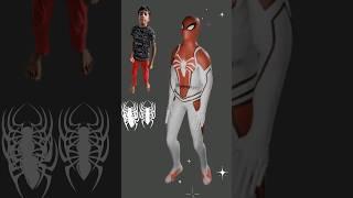 Spiderman dancing with me using motion capture #shorts #dance #motioncapture  #mocap #trending #ai