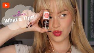 ALL NEW What A Tint! + How to use lip and cheek tint | essence cosmetics | Cosmetix