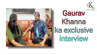 Gaurav Khanna exclusive interview at ABP news #gauravkhanna #anujkapadia #anupama