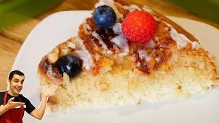 Con 2 PLÁTANOS y 2 HUEVOS, el postre más fácil y rico SIN HORNO, Receta rápida. 