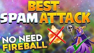 WITHOUT FIREBALL SUPER WITCH  MOST EASIEST META | TH16 ATTACK STRATEGY