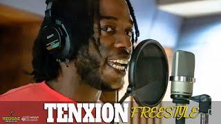 Tenxion makes his mark with a Fire Freestyle! Reggae Selecta UK | Dancehall Freestyle Settings