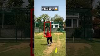 Chucking Arm Correction  | Fast Bowling Transformation #shorts #fastbowling #shortsvideo #cricket