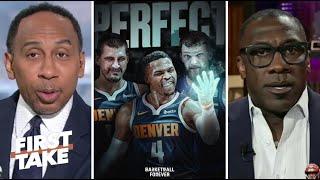 FIRST TAKE | "Triple Double duo" - Shannon & Stephen A. on Jokic, Russ make history in Nuggets win