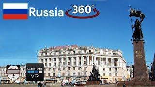  360° Soviet Power Fighters' Square | Vladivostok, Russia 【GoPro VR Travel | 360 Video】