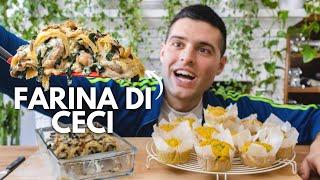 Farina di ceci: 4 ricette facili per tutti i giorni