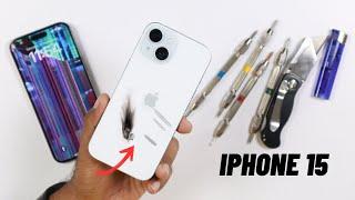 iPhone 15 Durability Test - Better than iPhone 15 Pro Max ?