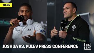 Anthony Joshua vs. Kubrat Pulev: Full Final Press Conference
