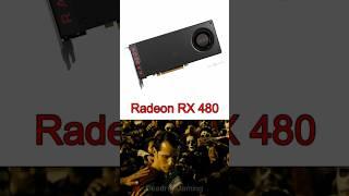 Evolution of AMD GPUs (RX 480 to RX 7900 XT)