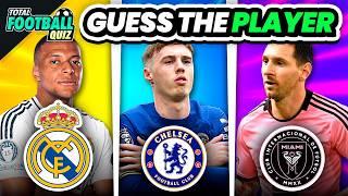 GUESS THE HIDDEN PLAYERS BY THEIR SILHOUETTE | QUIZ FOOTBALL TRIVIA 2024