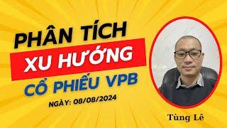 Sóng Elliott Phân Tích Xu Hướng Cổ Phiếu VPB Ngày 08/08/2024| Tùng Lê