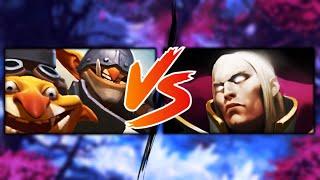 Invoker vs Techies patch 7.38 Dota 2