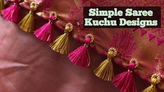 Simple Saree Kuchu Designs / Saree Kuchu design in 3 minuets