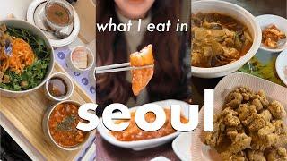 What I eat as a vegan in Seoul 2024  Korean ramen, vegan cafes, dumplings, tteokbokki