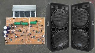 2n3055 amplifier modification with 2sc5200 Transistor ||@Technicalshyam5