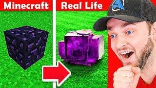 *NEW* MINECRAFT vs REAL-LIFE! (MUST SEE)