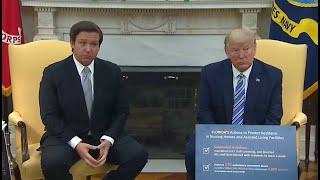 Florida Gov. DeSantis, President Trump on COVID-19 Response | NBC 6