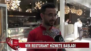 Mir restorant hizmete başladı (KANAL 68 TV) #Aksarayhaber