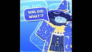 GIRL DID WHAT #shorts #scootersmash0 #animation #edit #roblox