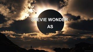 Stevie Wonder - AS (lyrics HD)