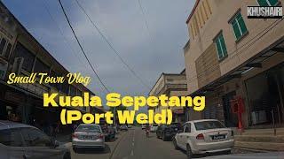 Kuala Sepetang (Port Weld). Old town established during British era in Malaya.