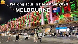 Explore Melbourne Australia in December 2024 4K Video