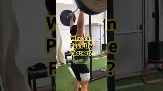 Velocity Based Training: Push Press Competition 