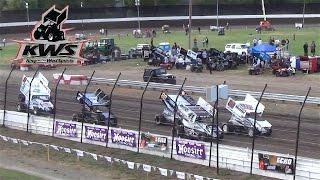 KWS 410 Sprints - HEAT ONE 6-27-15 Calistoga Speedway