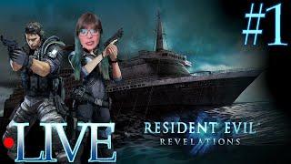 Resident Evil Revelations#1 - Zenobia & Terragrigia (LIVE - Let's Play - PS4 - Gameplay - Deutsch)