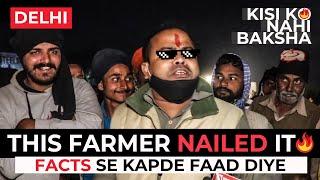 Farmers respond: Farmer Protests Delhi | Farm Bill & Godi Media