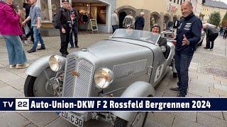 Was für eine Gänsehaut-Geschichte um diesen Auto-Union-DKW F 2 Spezial beim Rossfeld Bergrennen 2024