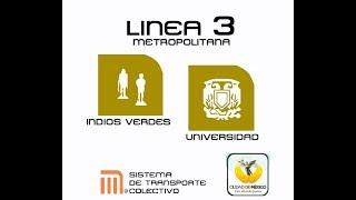 Plan Maestro del Metro DF Horizonte 2040 Linea 3 Indios Verdes Universidad