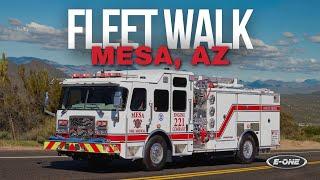 Walk Around of Mesa Fire & Medical Department's E-ONE Custom Pumper